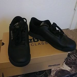 Black Reebok Classic Sneakers